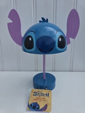 Disney Stitch Character Table Lamp Battery Operated 12" NWT